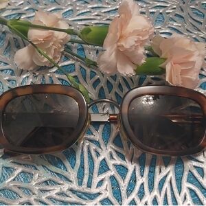 Stylish Vintage Moschino Tortoiseshell Sunglasses